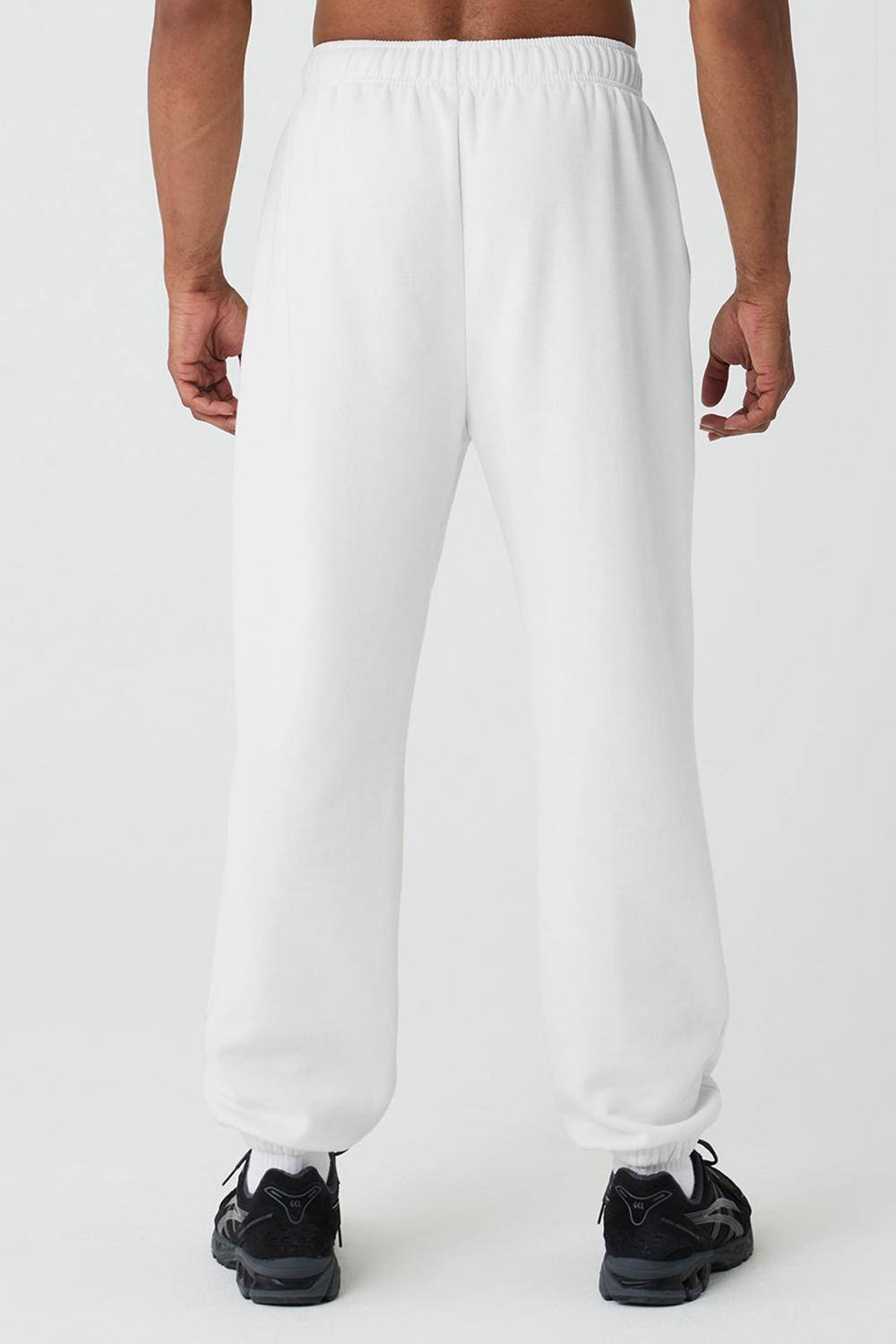 Pantalon Deportivo Alo Yoga Accolade Hombre Blancas | España  SQGV-02614