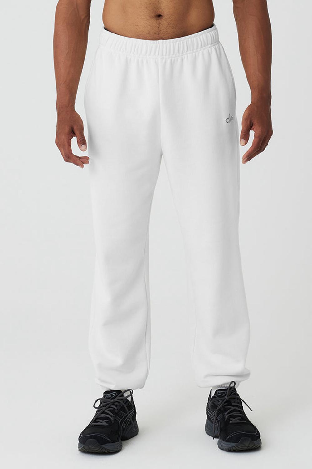 Pantalon Deportivo Alo Yoga Accolade Hombre Blancas | España  SQGV-02614