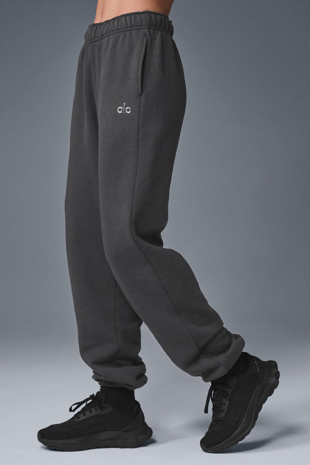 Pantalon Deportivo Alo Yoga Accolade Mujer Anthracite | España  PHIO-71502
