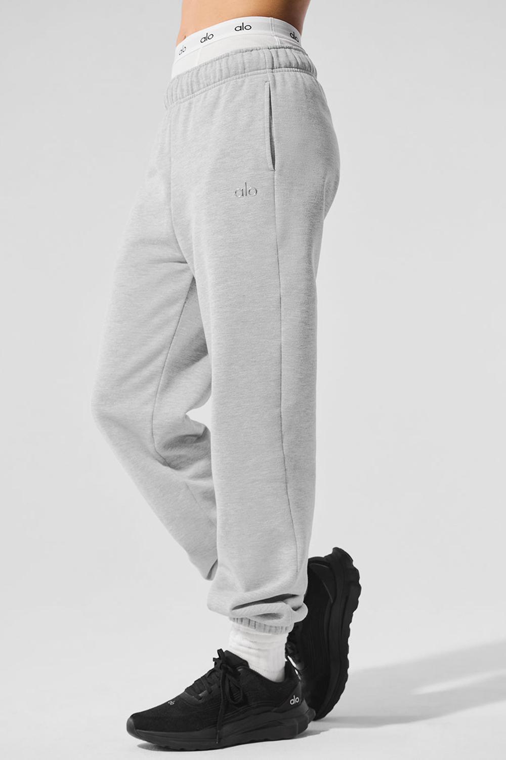 Pantalon Deportivo Alo Yoga Accolade Mujer Gris | España  YGNI-34102