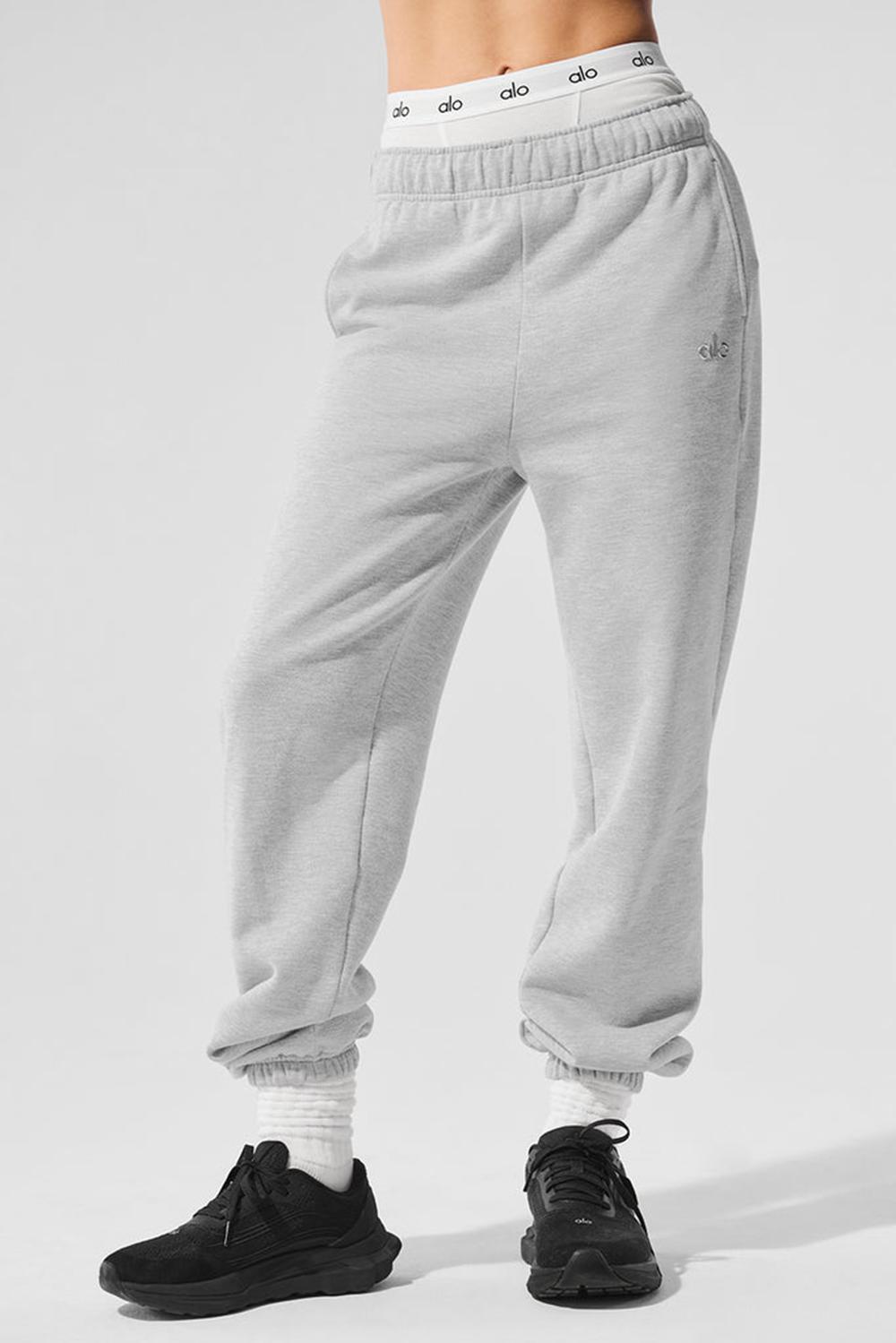 Pantalon Deportivo Alo Yoga Accolade Mujer Gris | España  YGNI-34102