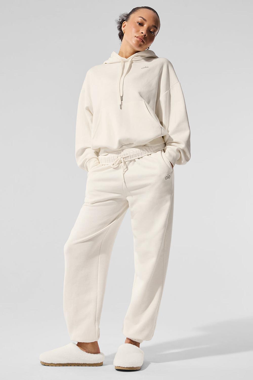 Pantalon Deportivo Alo Yoga Accolade Mujer Ivory | España  SQJE-10794