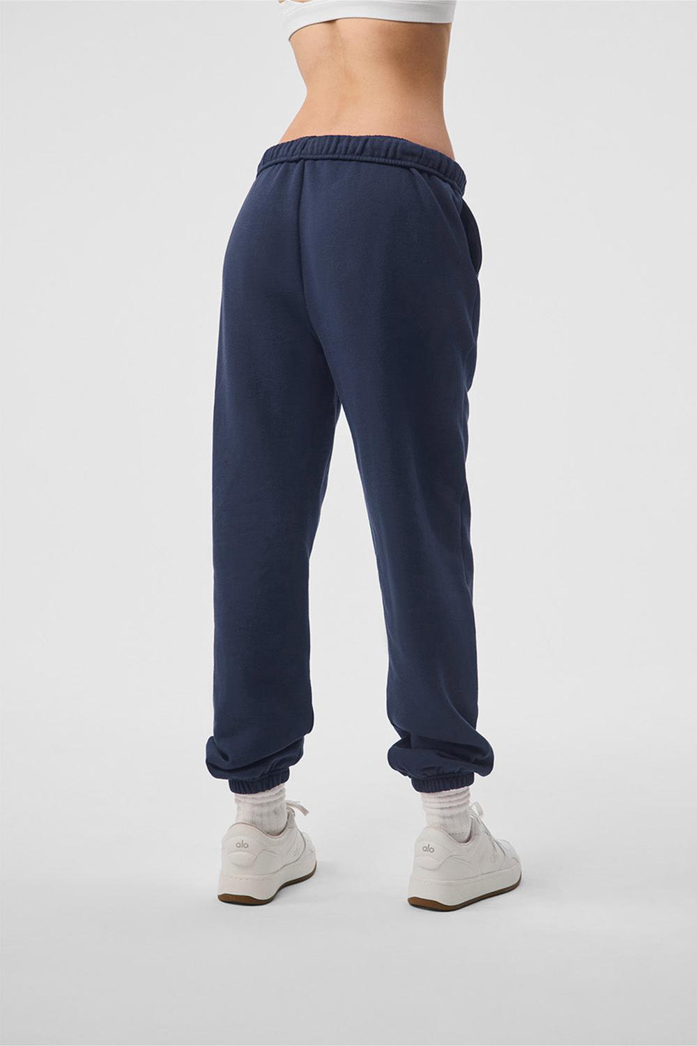 Pantalon Deportivo Alo Yoga Accolade Mujer Azul Marino | España  SQCR-69857