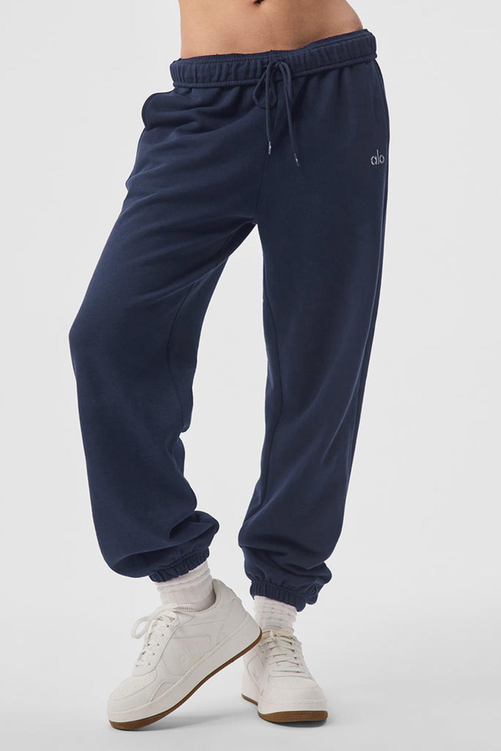 Pantalon Deportivo Alo Yoga Accolade Mujer Azul Marino | España  SQCR-69857