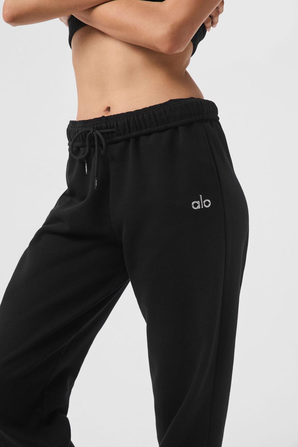 Pantalon Deportivo Alo Yoga Accolade Mujer Negras | España  SYNI-73169