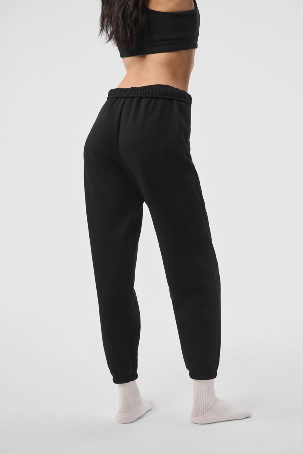 Pantalon Deportivo Alo Yoga Accolade Mujer Negras | España  SYNI-73169