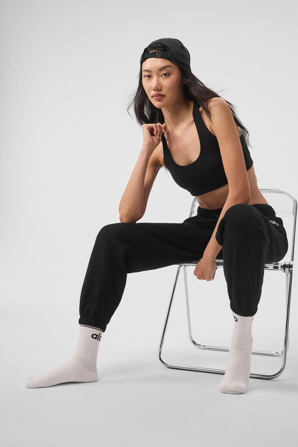 Pantalon Deportivo Alo Yoga Accolade Mujer Negras | España  SYNI-73169