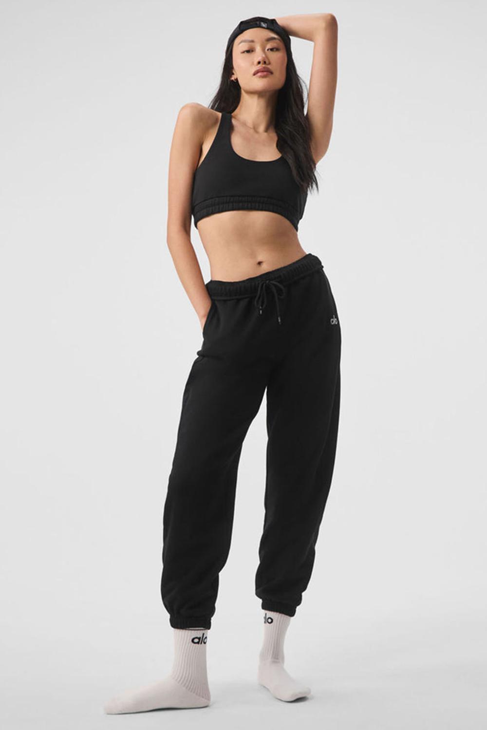 Pantalon Deportivo Alo Yoga Accolade Mujer Negras | España  SYNI-73169