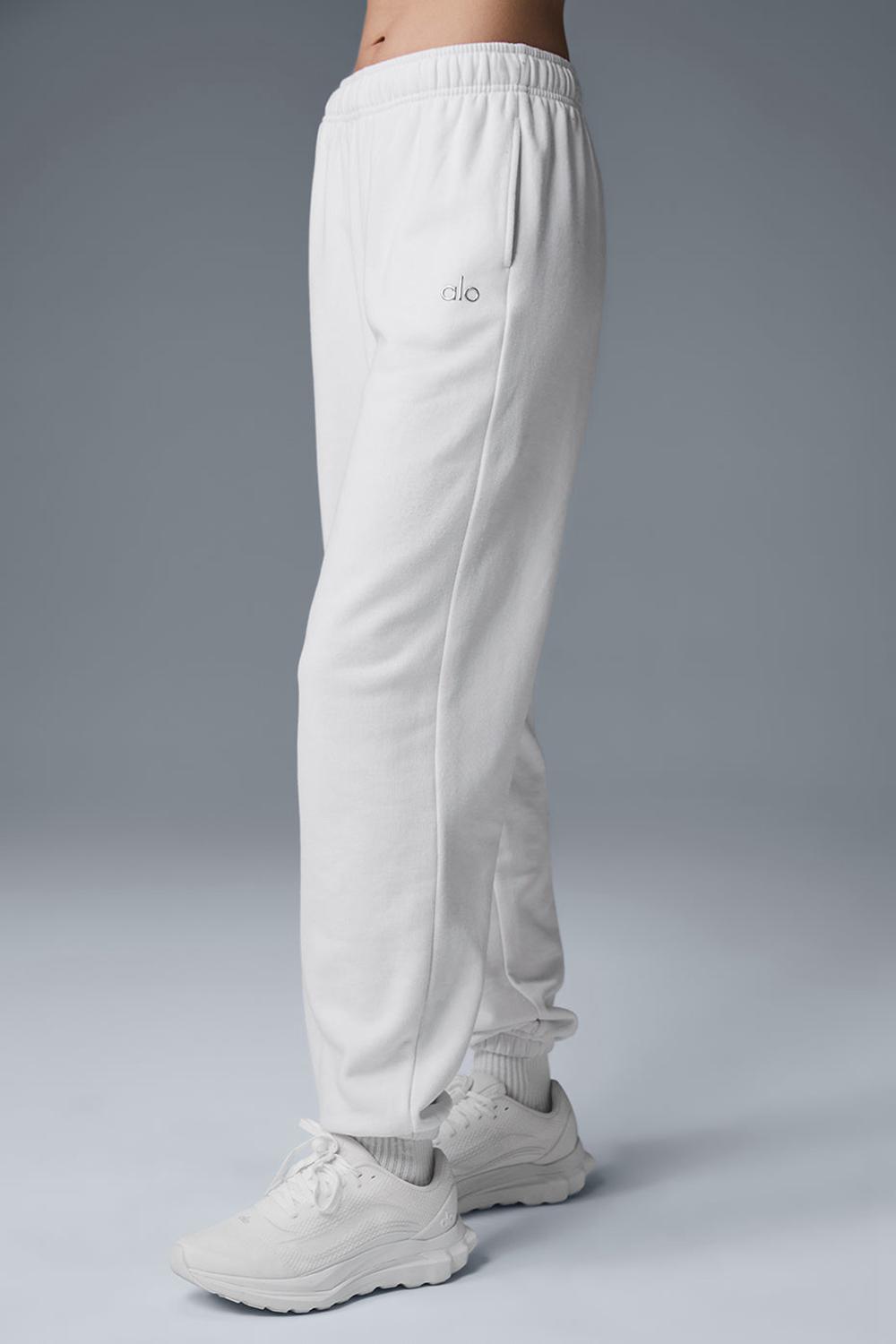 Pantalon Deportivo Alo Yoga Accolade Mujer Blancas | España  SHYQ-26157