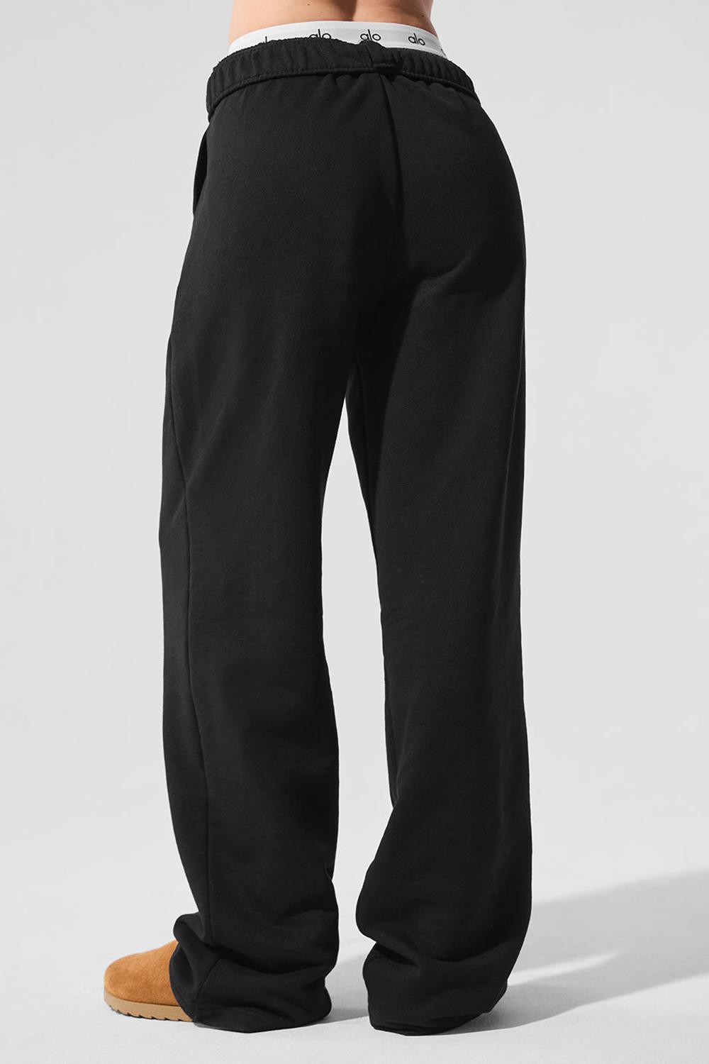Pantalon Deportivo Alo Yoga Accolade Straight Leg Mujer Negras | España  HUTN-02647