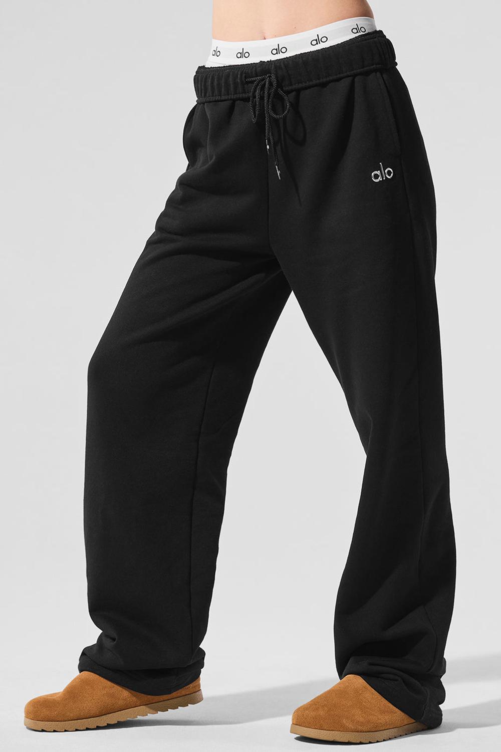 Pantalon Deportivo Alo Yoga Accolade Straight Leg Mujer Negras | España  HUTN-02647