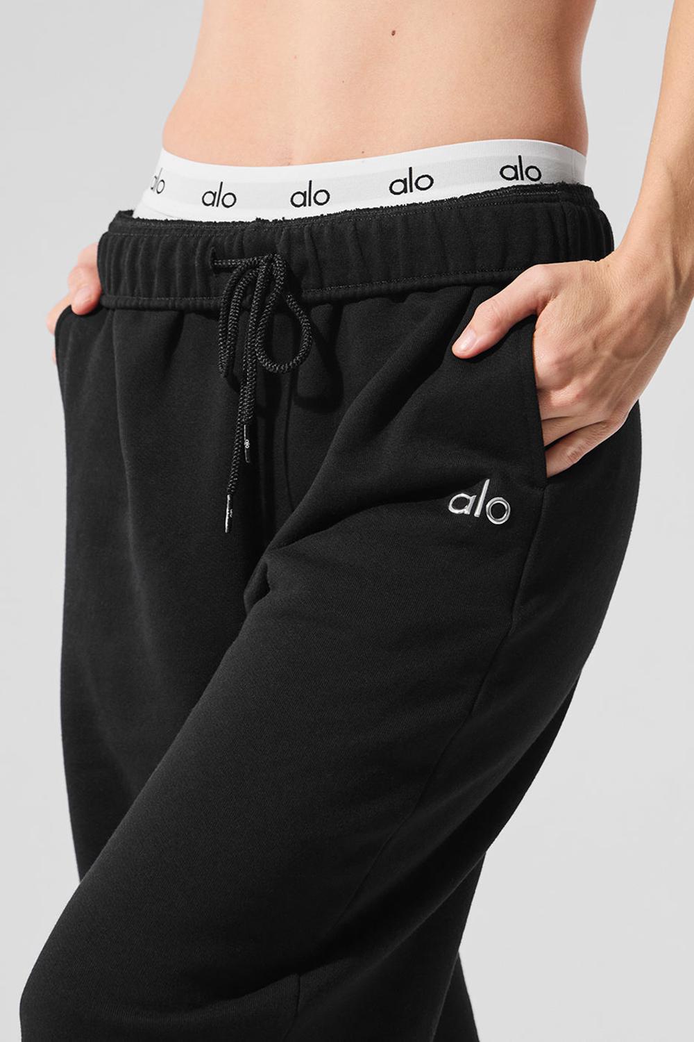 Pantalon Deportivo Alo Yoga Accolade Straight Leg Mujer Negras | España  HUTN-02647