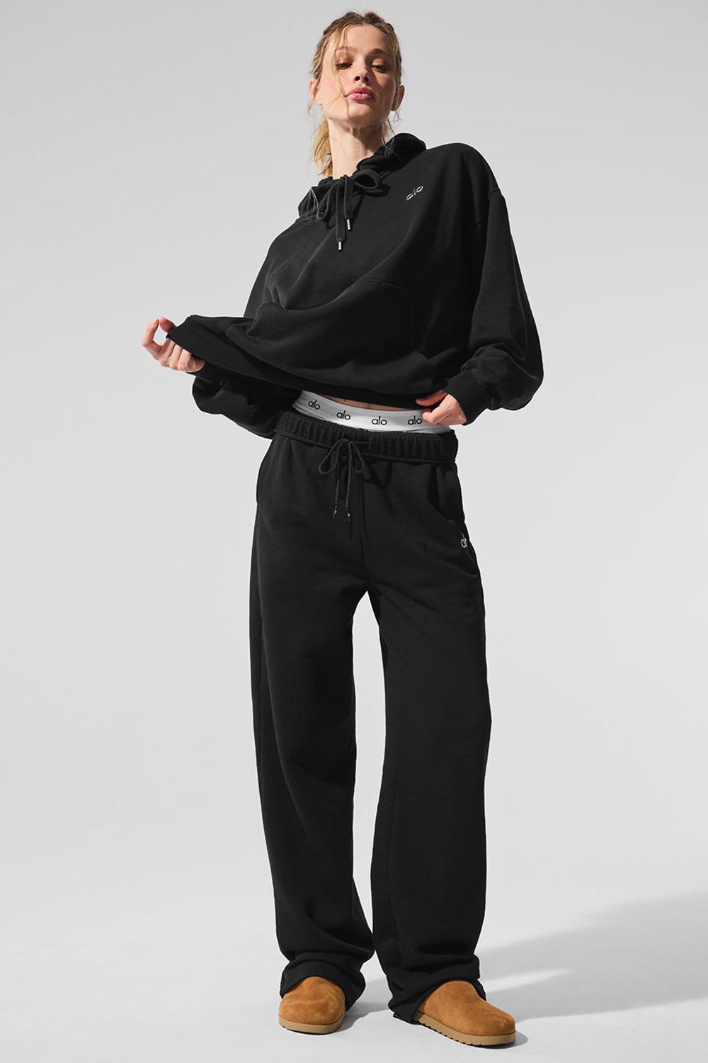 Pantalon Deportivo Alo Yoga Accolade Straight Leg Mujer Negras | España  HUTN-02647