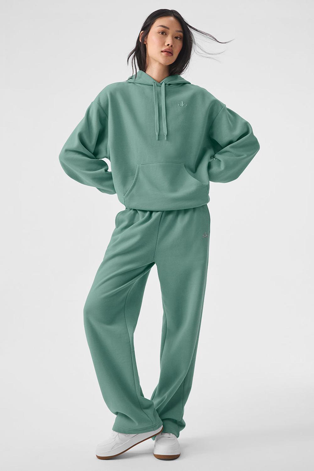Pantalon Deportivo Alo Yoga Accolade Straight Leg Mujer Verde | España  ORJI-39780