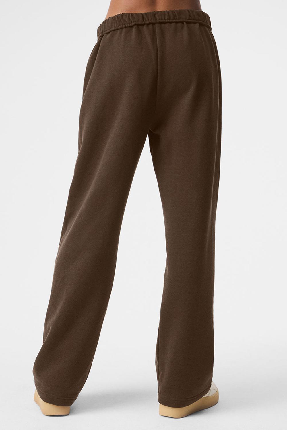 Pantalon Deportivo Alo Yoga Accolade Straight Leg Mujer Espresso | España  VHPW-58471