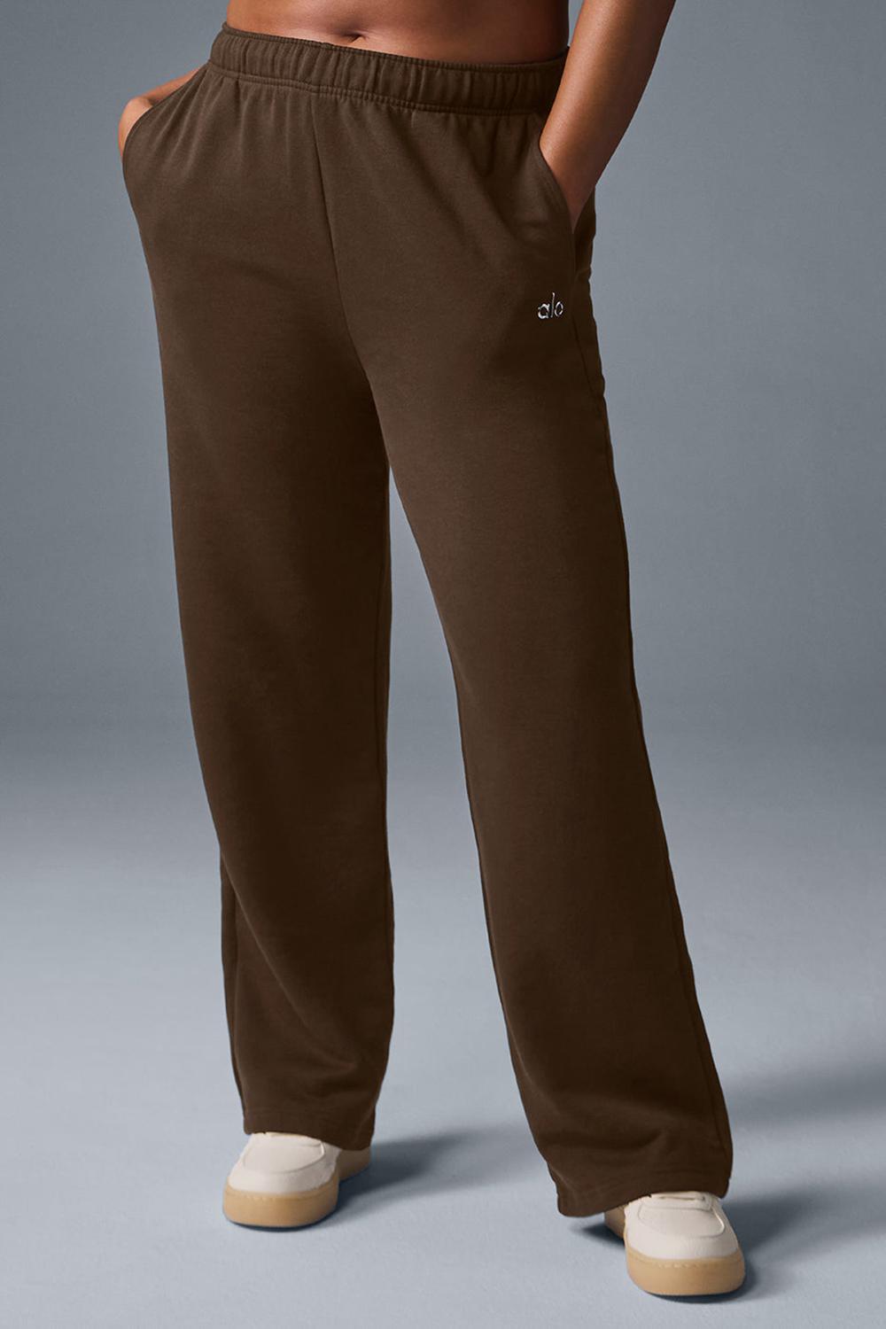 Pantalon Deportivo Alo Yoga Accolade Straight Leg Mujer Espresso | España  VHPW-58471