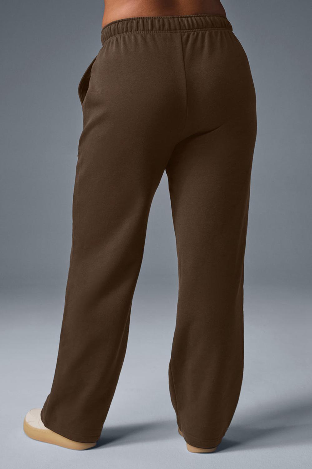 Pantalon Deportivo Alo Yoga Accolade Straight Leg Mujer Espresso | España  VHPW-58471