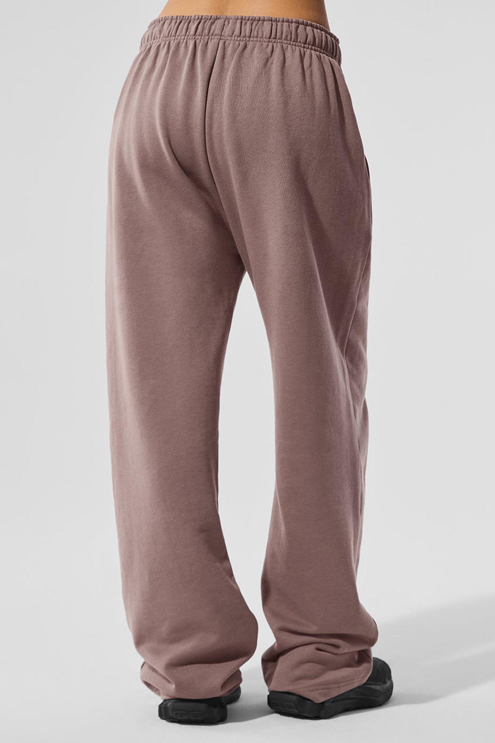Pantalon Deportivo Alo Yoga Accolade Straight Leg Mujer Mushroom | España  FICB-56417