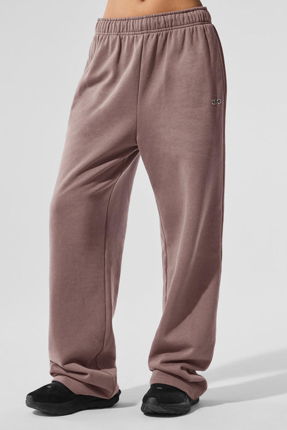 Pantalon Deportivo Alo Yoga Accolade Straight Leg Mujer Mushroom | España  FICB-56417