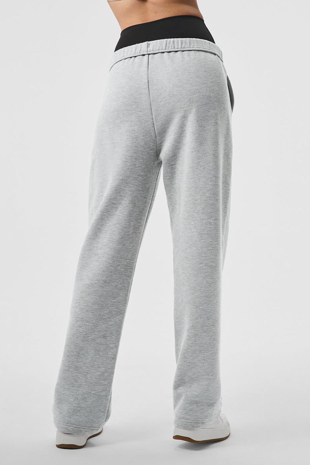 Pantalon Deportivo Alo Yoga Accolade Straight Leg Mujer Gris | España  OFCE-65320