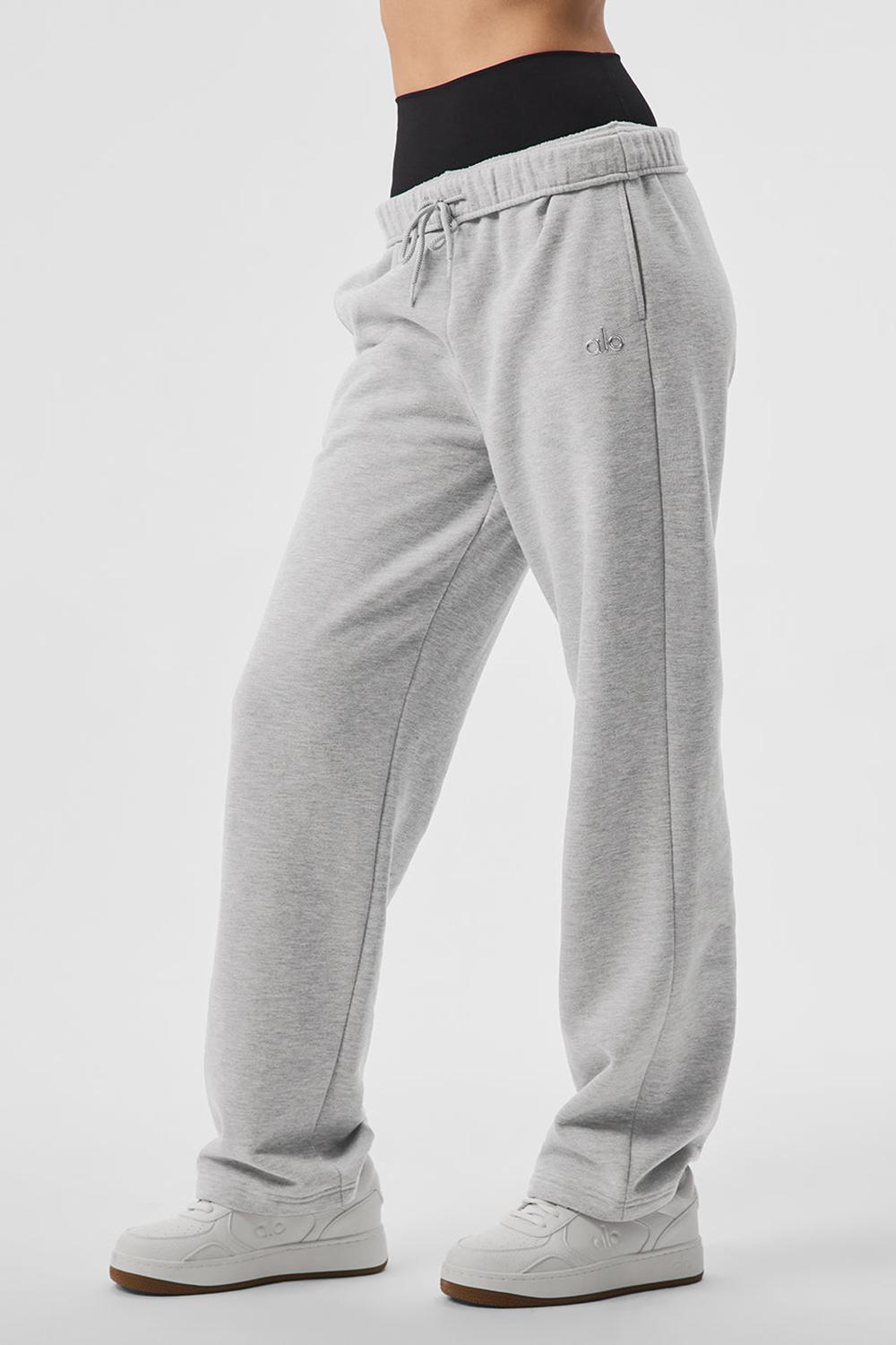 Pantalon Deportivo Alo Yoga Accolade Straight Leg Mujer Gris | España  OFCE-65320