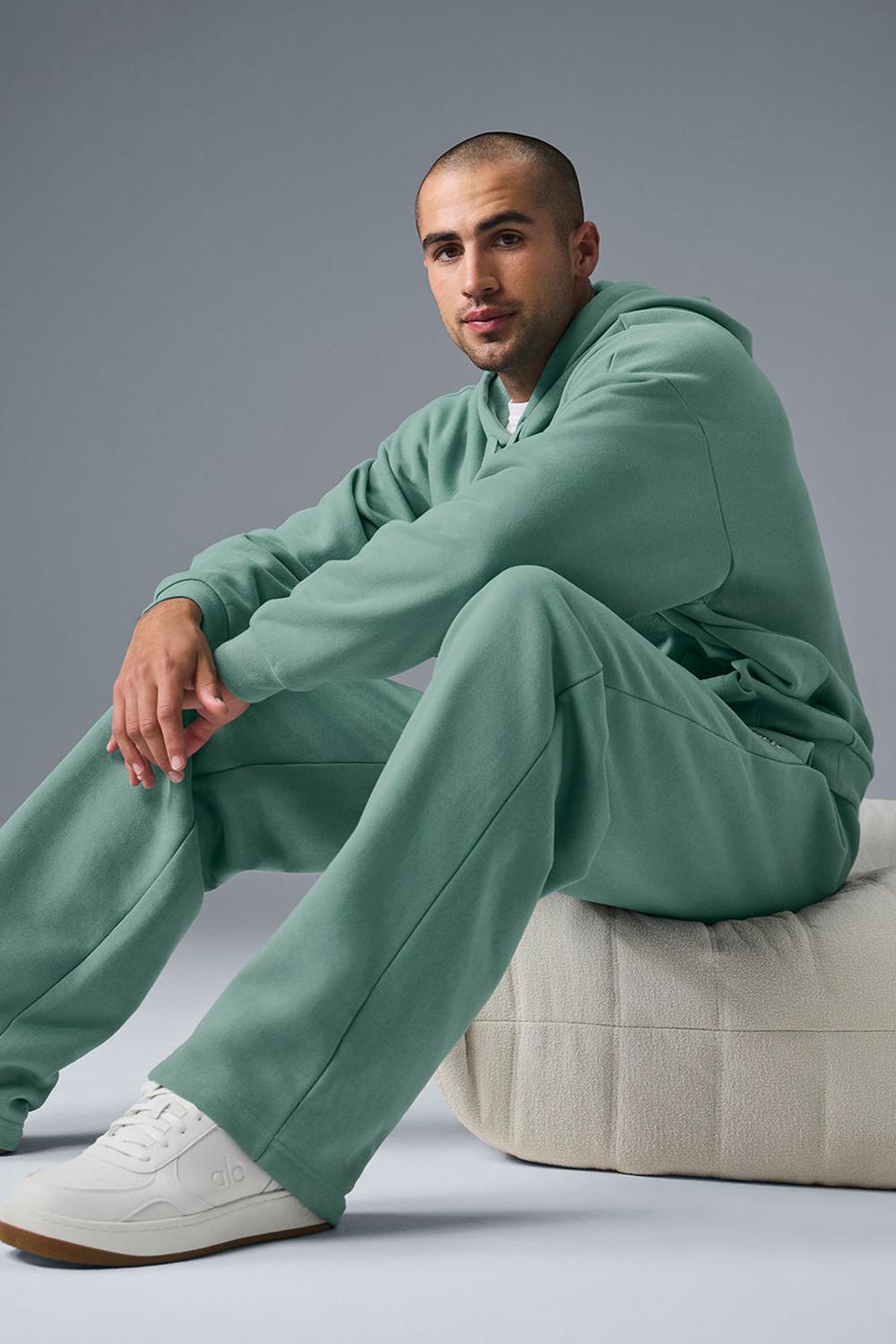 Pantalon Deportivo Alo Yoga Accolade Straight Leg Hombre Verde | España  UQKM-80641
