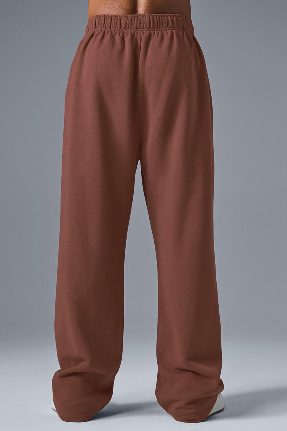 Pantalon Deportivo Alo Yoga Accolade Straight Leg Hombre Chestnut | España  FGET-62983