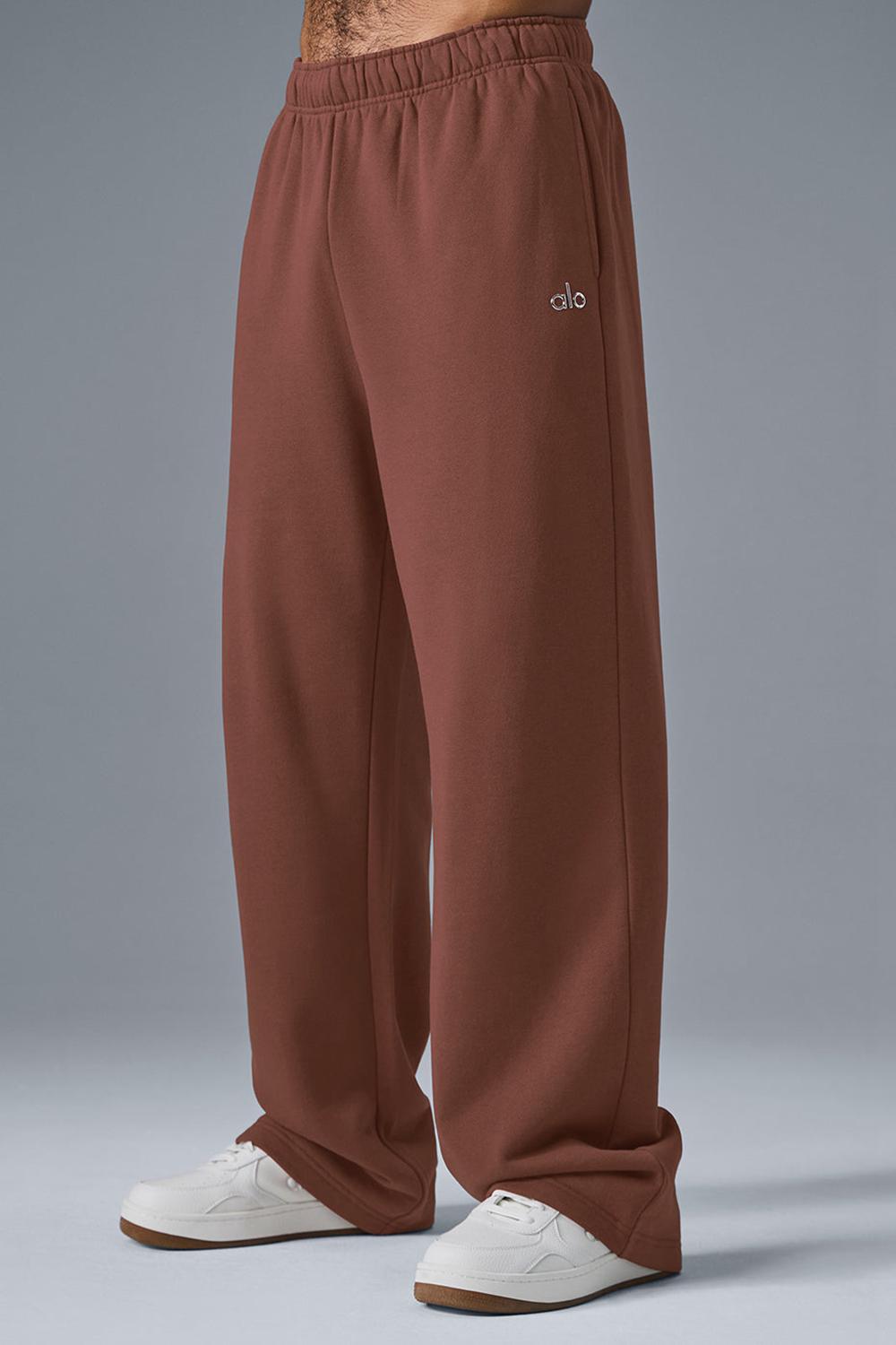 Pantalon Deportivo Alo Yoga Accolade Straight Leg Hombre Chestnut | España  FGET-62983