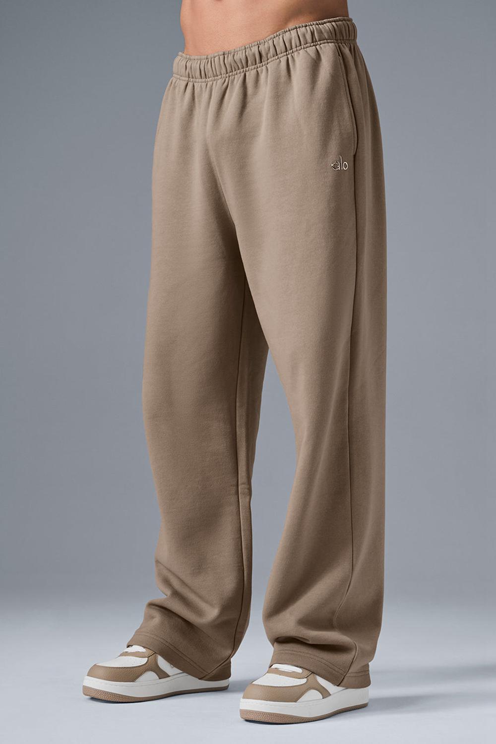 Pantalon Deportivo Alo Yoga Accolade Straight Leg Hombre Gravel | España  NUJG-57193