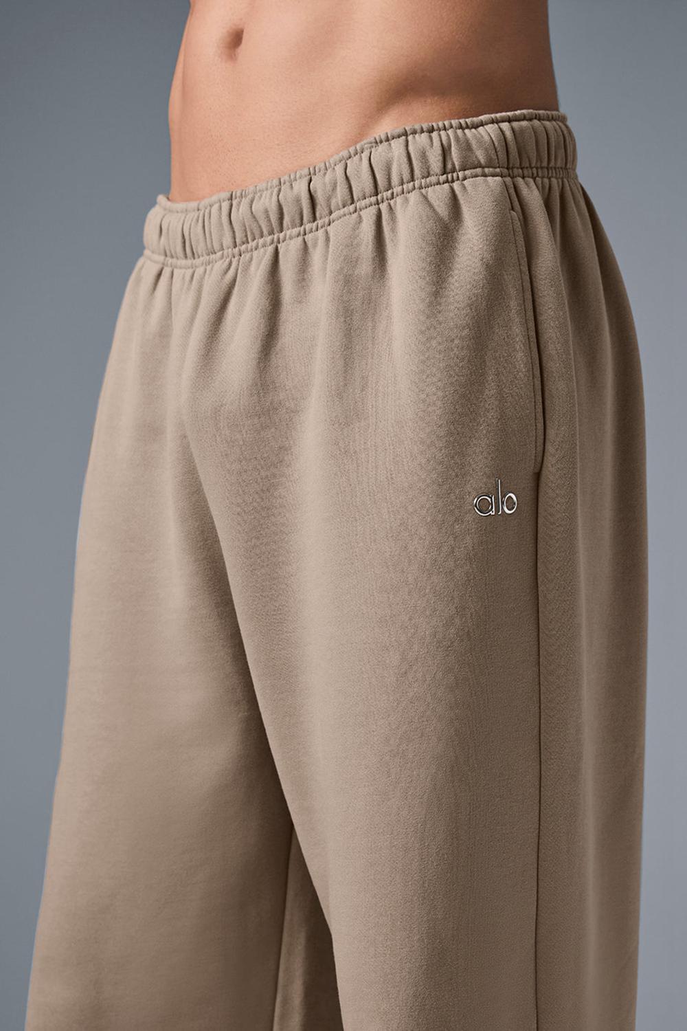 Pantalon Deportivo Alo Yoga Accolade Straight Leg Hombre Gravel | España  NUJG-57193