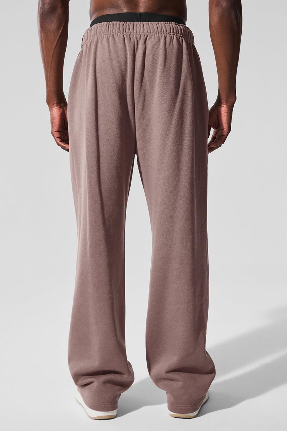 Pantalon Deportivo Alo Yoga Accolade Straight Leg Hombre Mushroom | España  HLVO-69527