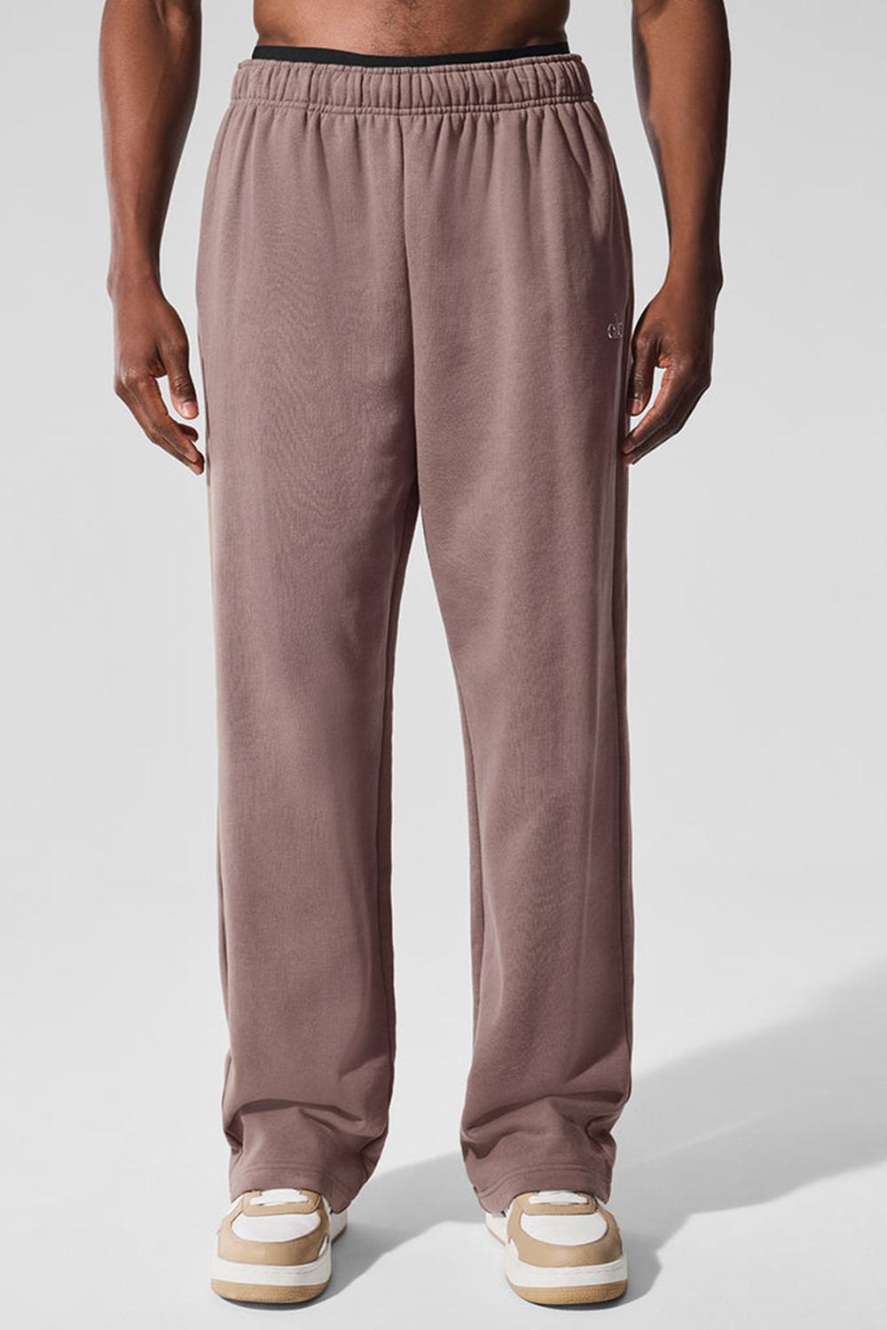 Pantalon Deportivo Alo Yoga Accolade Straight Leg Hombre Mushroom | España  HLVO-69527