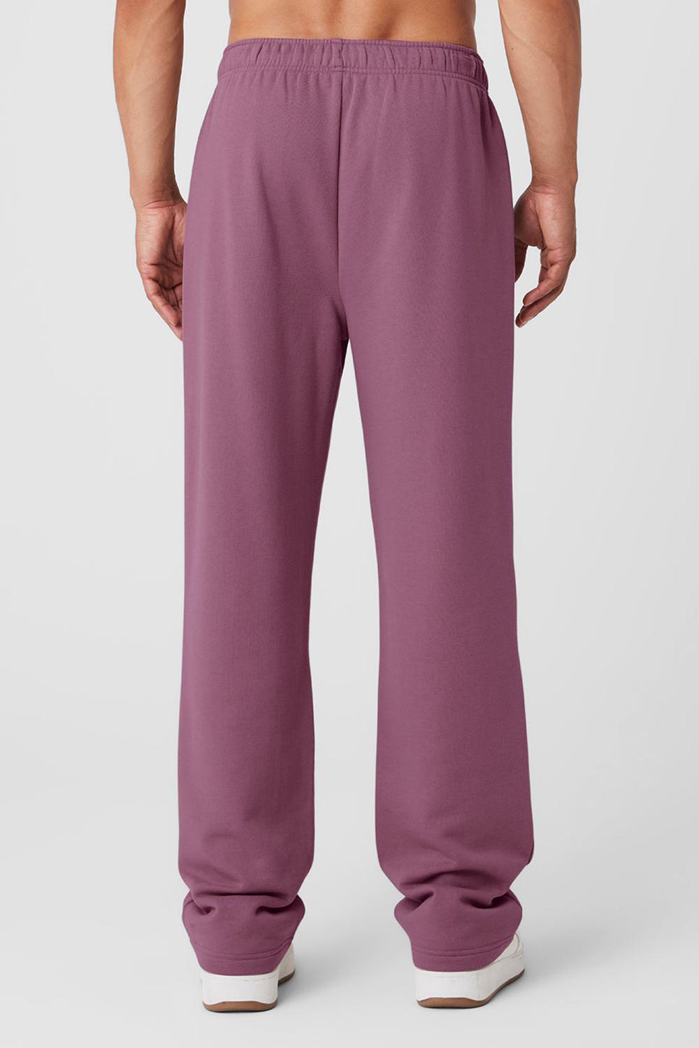 Pantalon Deportivo Alo Yoga Accolade Straight Leg Hombre Soft Mulberry | España  UVQN-86453