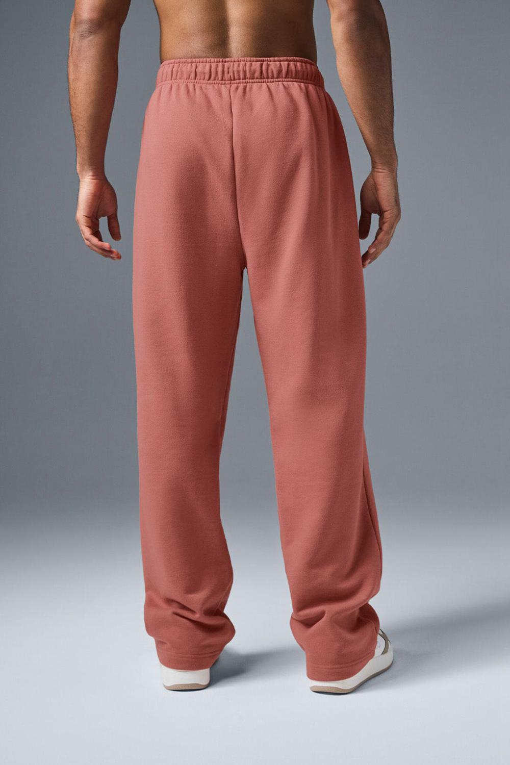 Pantalon Deportivo Alo Yoga Accolade Straight Leg Hombre Soft Terracotta | España  PDIE-83416