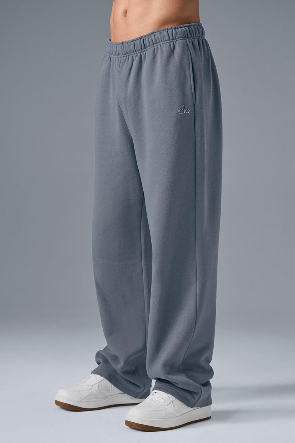 Pantalon Deportivo Alo Yoga Accolade Straight Leg Hombre Gris | España  TBAN-50297