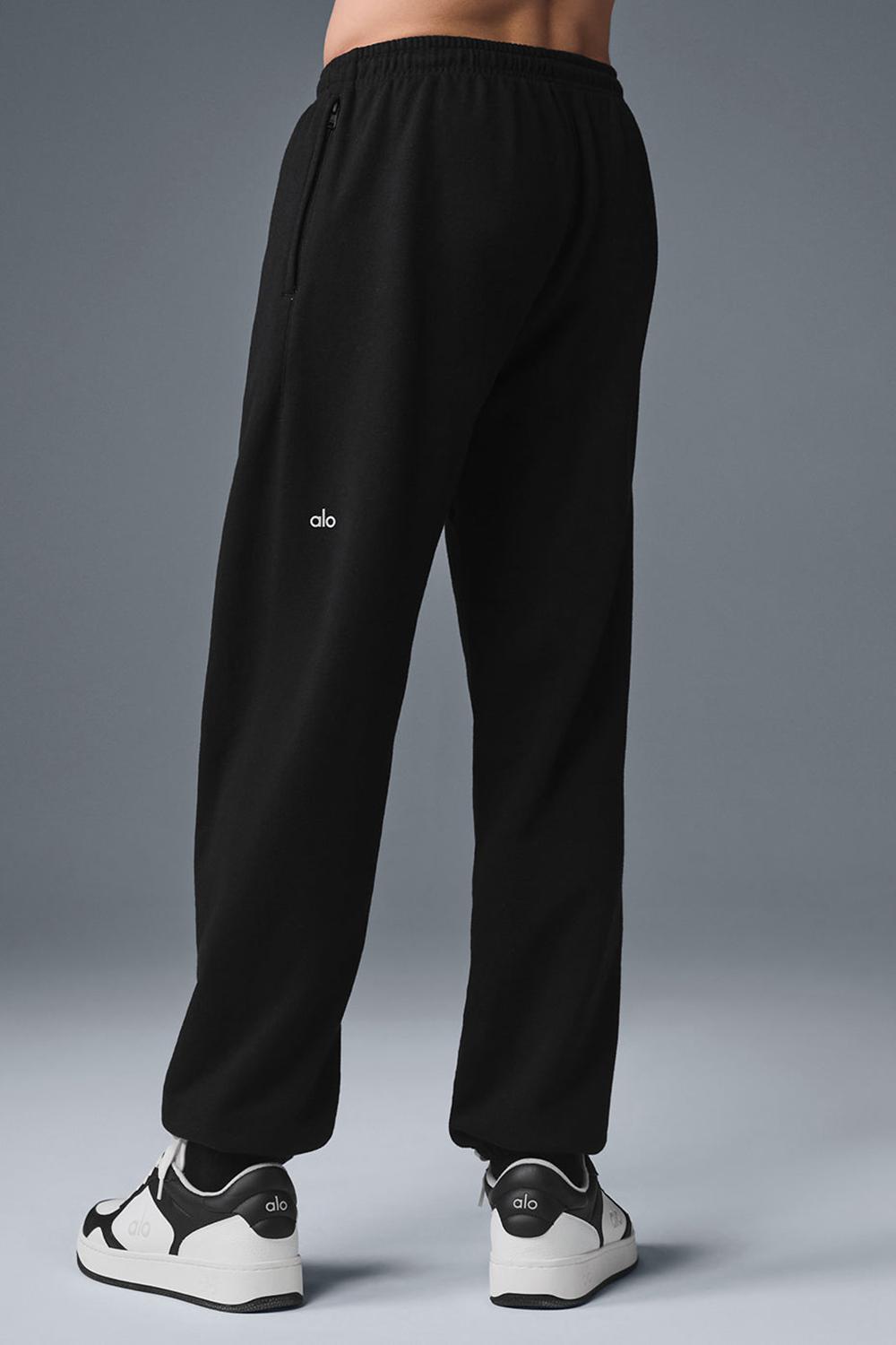 Pantalon Deportivo Alo Yoga Chill Hombre Negras | España  TQKE-70253