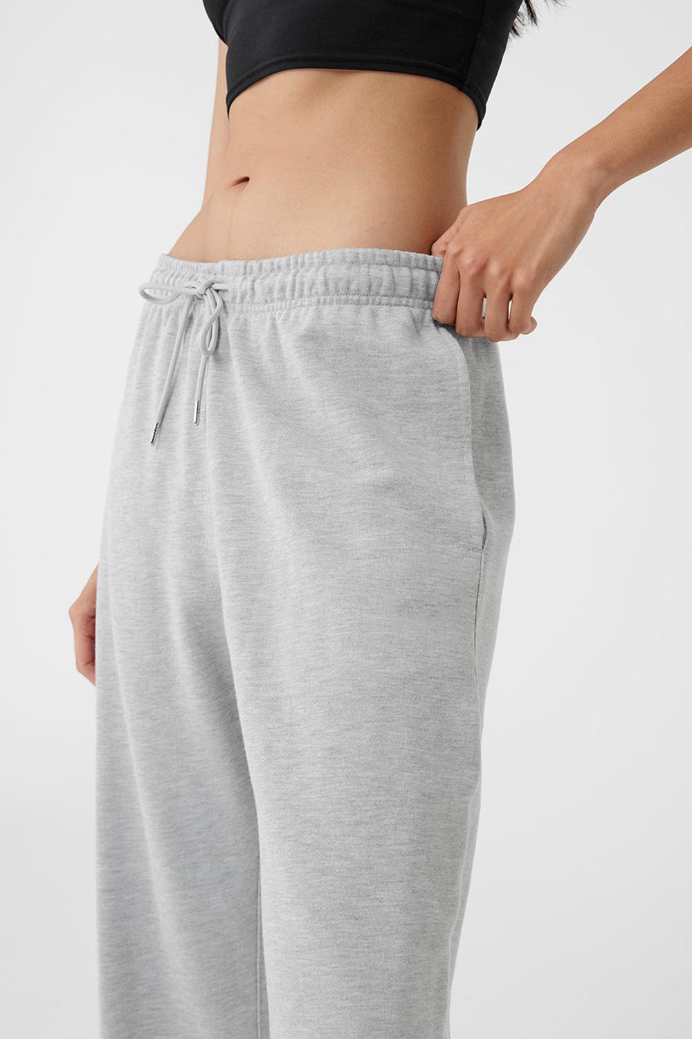 Pantalon Deportivo Alo Yoga Chill Mujer Gris | España  BCVS-94157