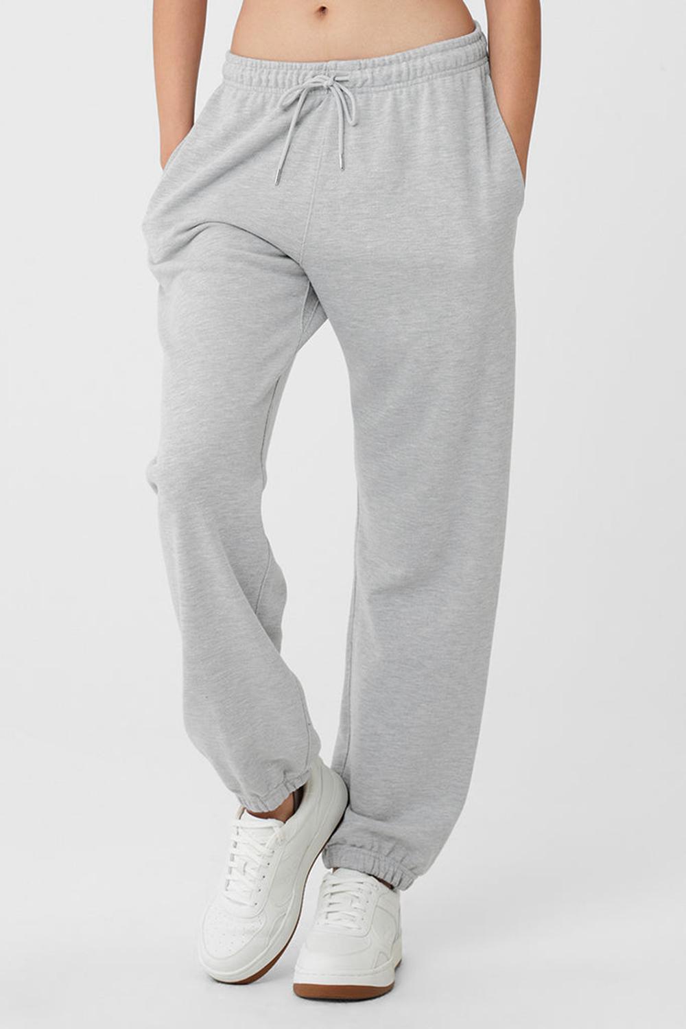 Pantalon Deportivo Alo Yoga Chill Mujer Gris | España  BCVS-94157