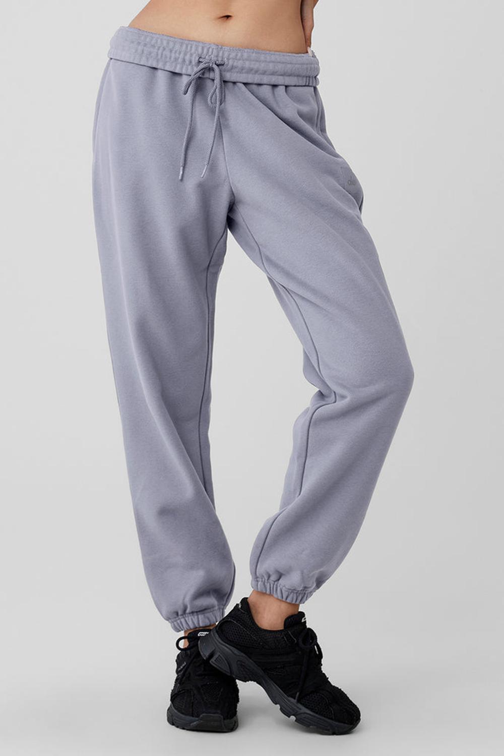 Pantalon Deportivo Alo Yoga Cuffed Renown Heavy Weight Mujer Fog | España  XSJK-15834