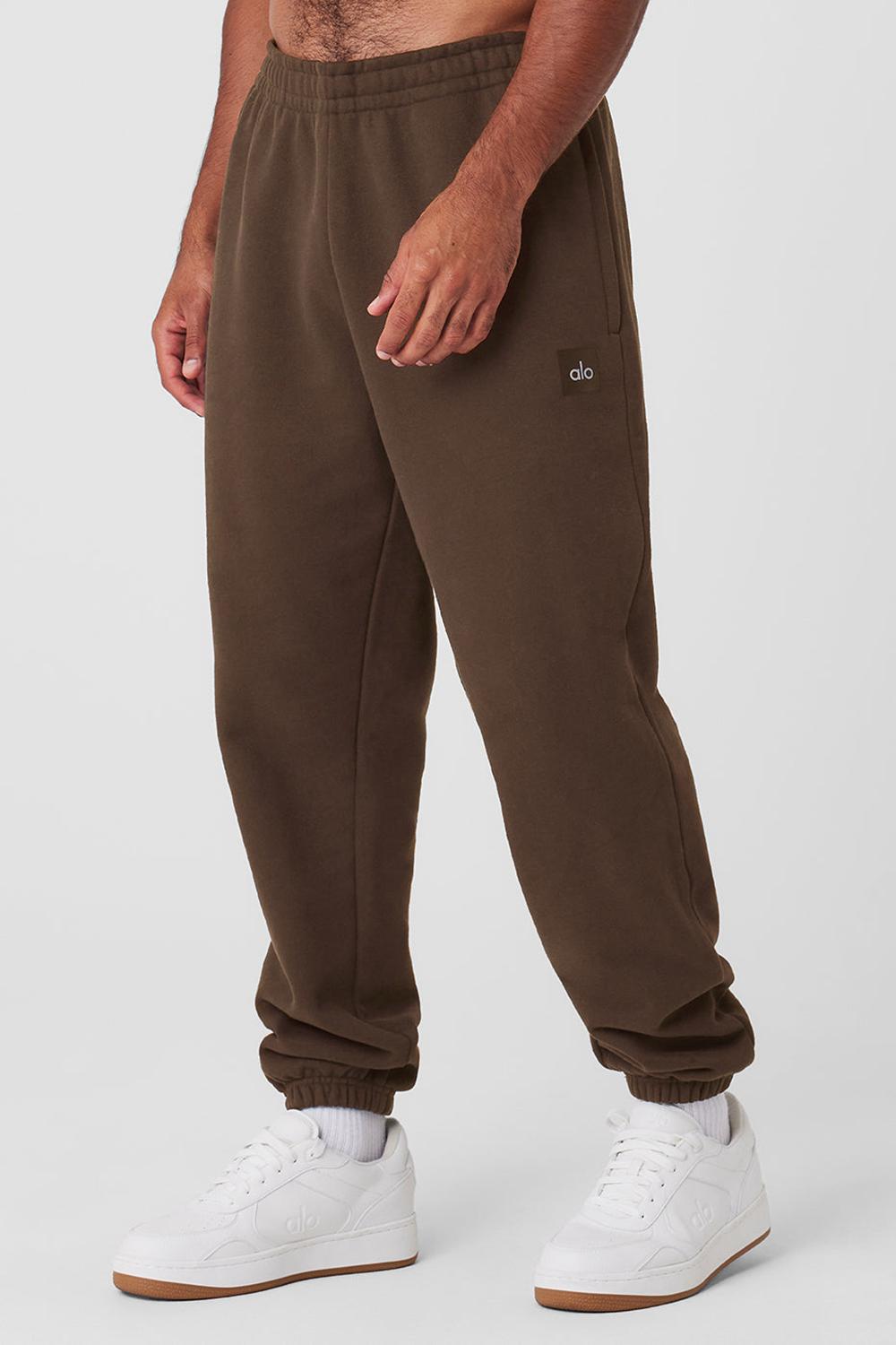 Pantalon Deportivo Alo Yoga Cuffed Renown Heavy Weight Hombre Espresso | España  RNUP-28361