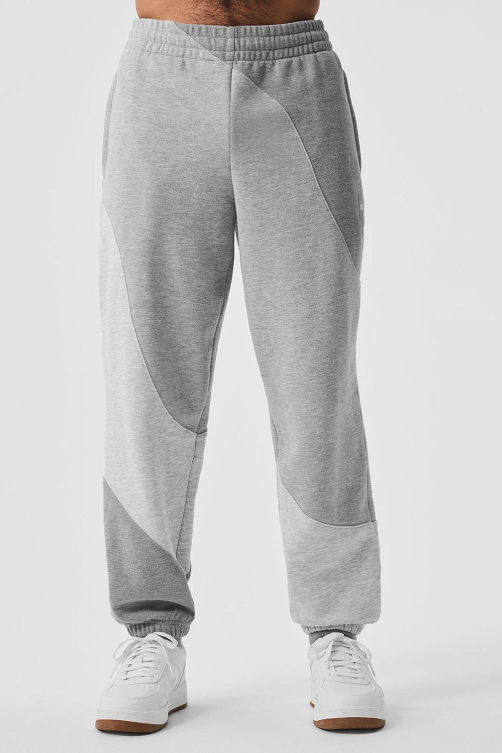 Pantalon Deportivo Alo Yoga Make Waves Hombre Gris | España  BESU-58476