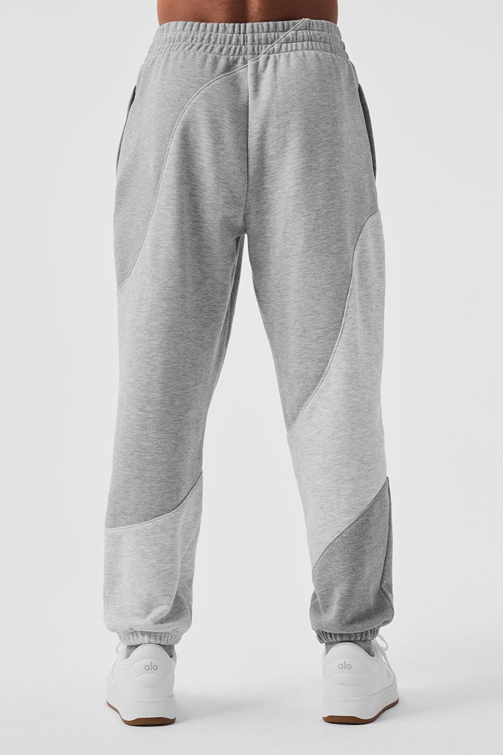 Pantalon Deportivo Alo Yoga Make Waves Hombre Gris | España  BESU-58476