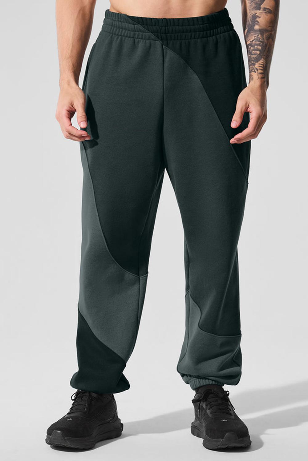 Pantalon Deportivo Alo Yoga Make Waves Hombre Verde | España  NJGV-78294