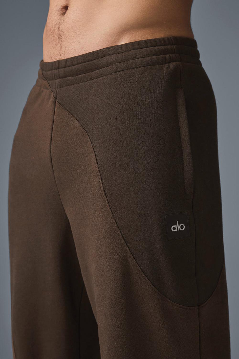 Pantalon Deportivo Alo Yoga Make Waves Hombre Espresso Tonal | España  FVNY-96138