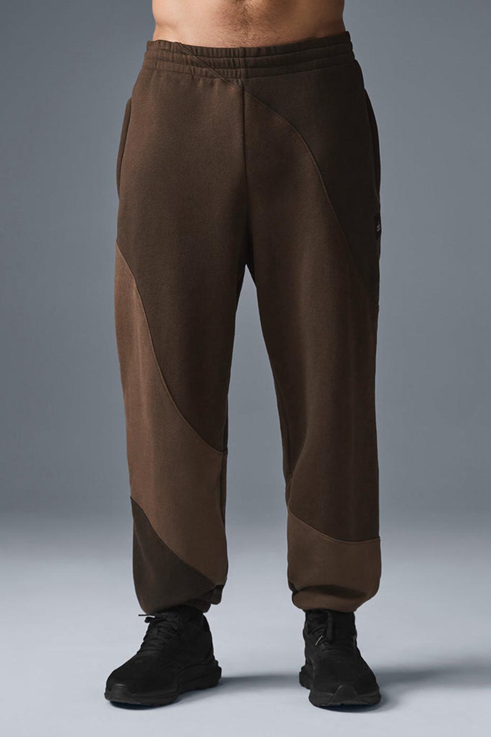 Pantalon Deportivo Alo Yoga Make Waves Hombre Espresso Tonal | España  FVNY-96138