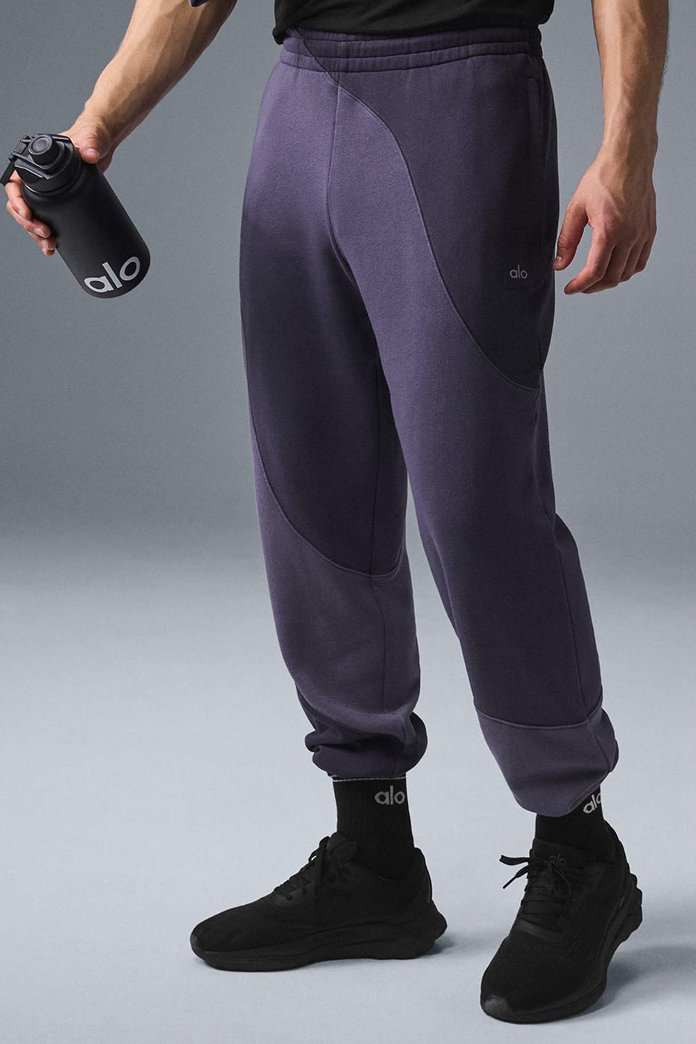 Pantalon Deportivo Alo Yoga Make Waves Hombre Italian Plum Tonal | España  XISP-17084