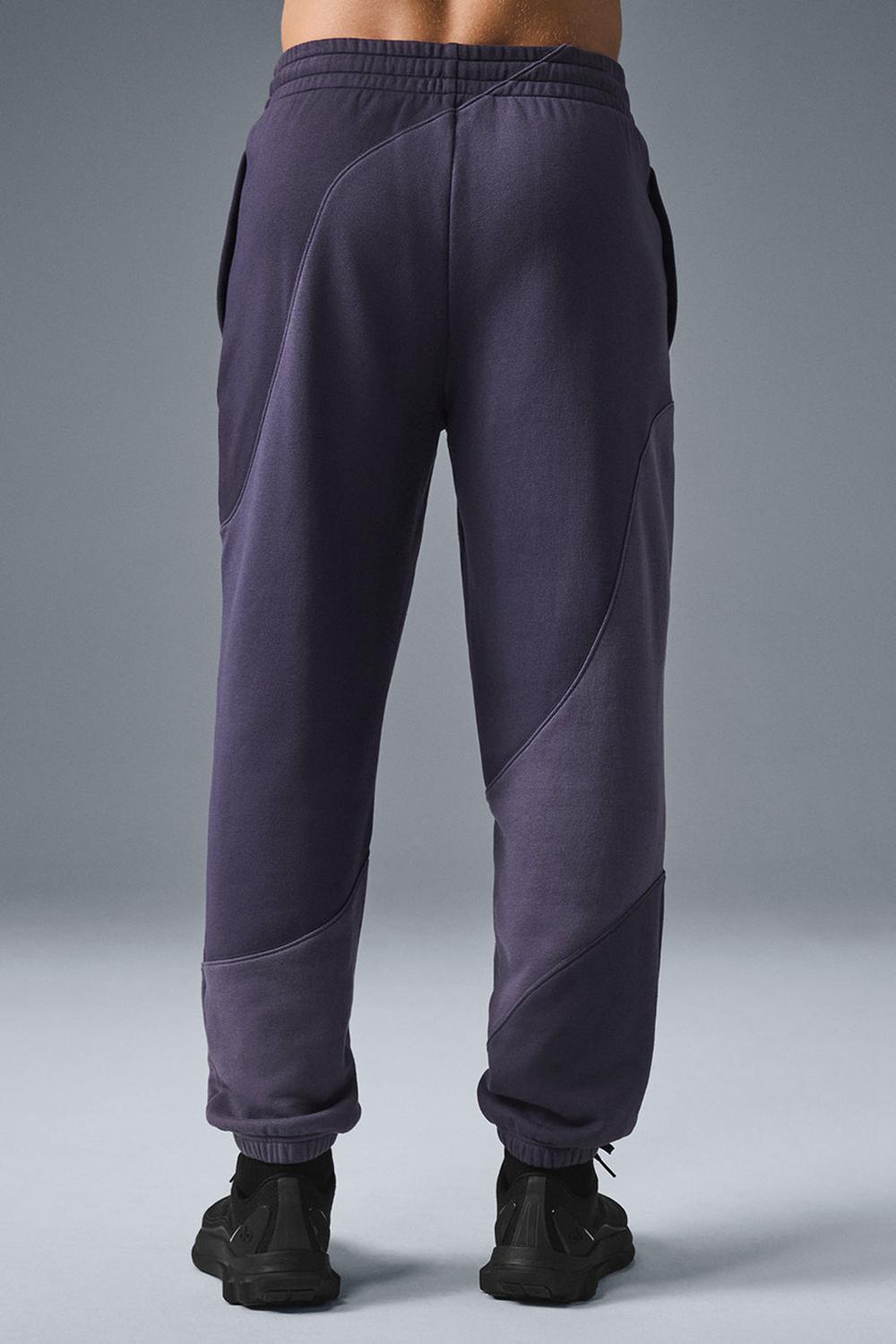 Pantalon Deportivo Alo Yoga Make Waves Hombre Italian Plum Tonal | España  XISP-17084