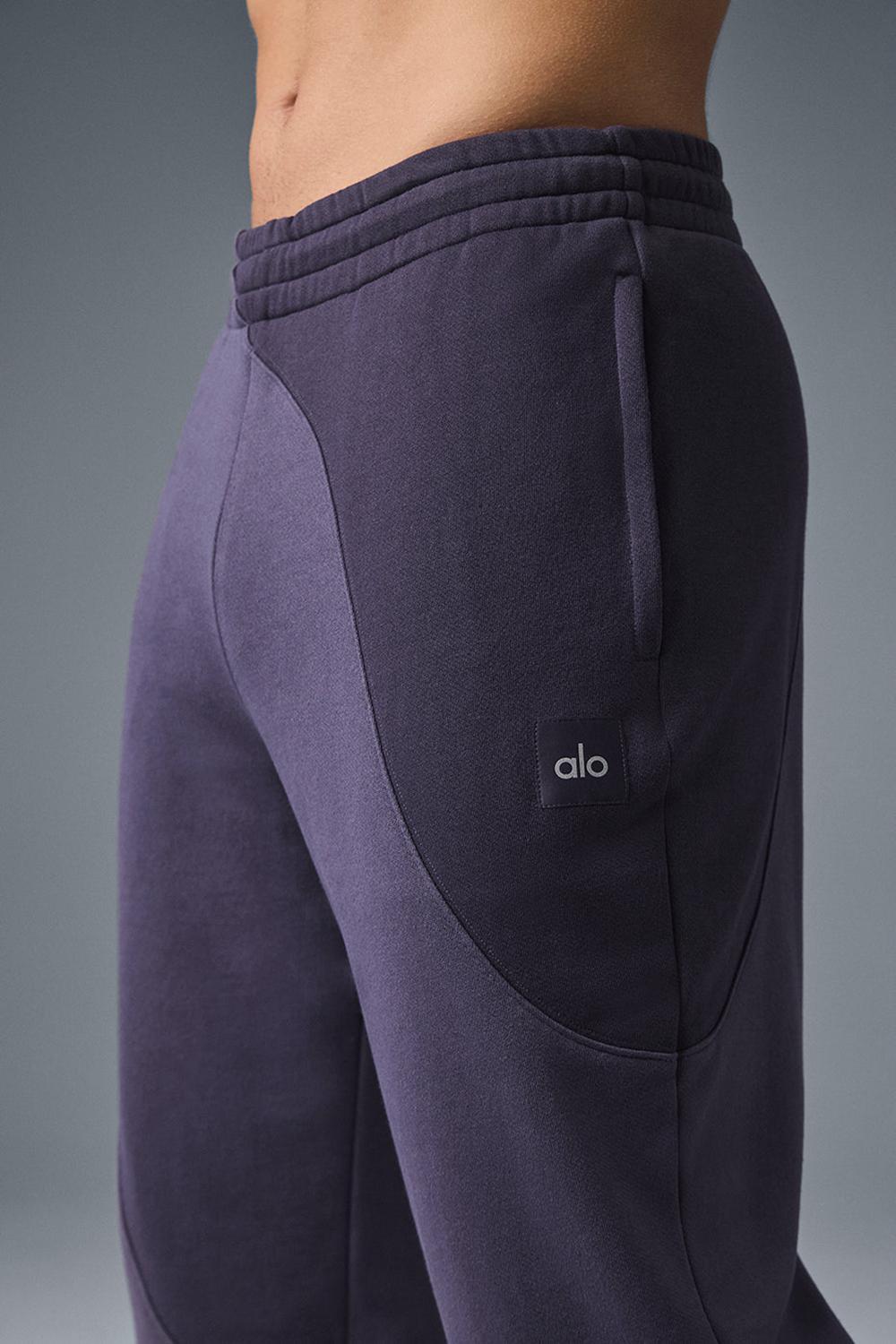 Pantalon Deportivo Alo Yoga Make Waves Hombre Italian Plum Tonal | España  XISP-17084