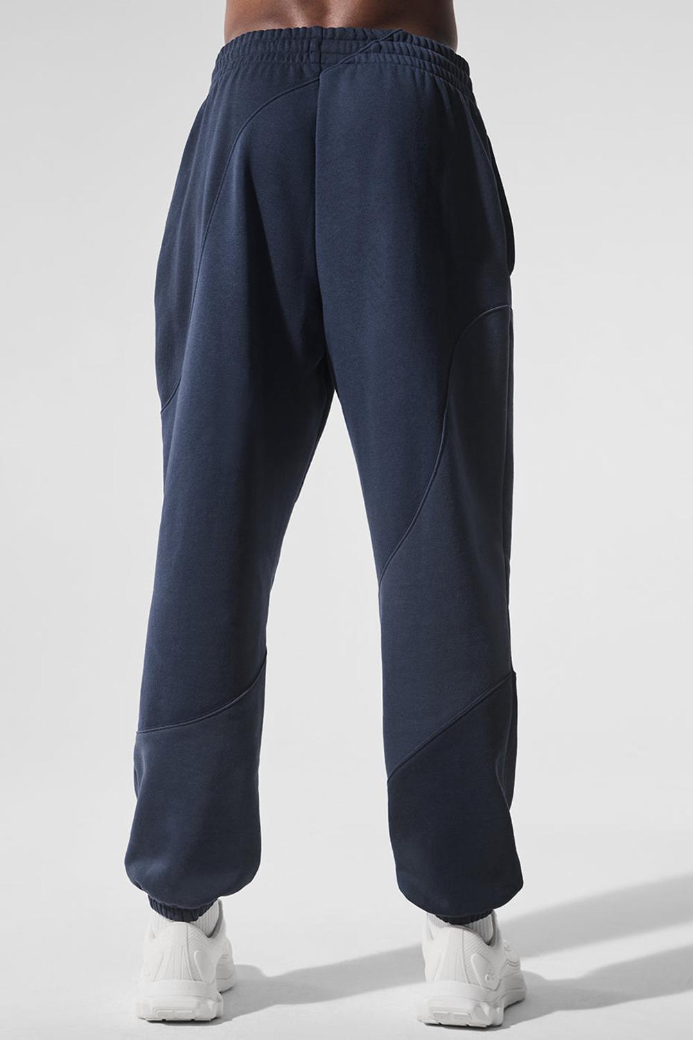 Pantalon Deportivo Alo Yoga Make Waves Hombre Azul Marino | España  MCPB-28510