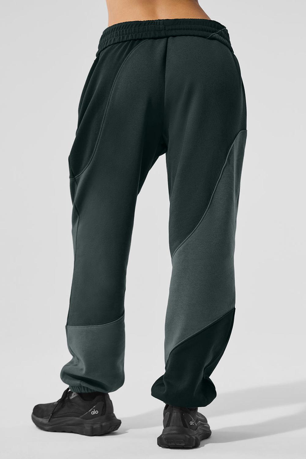 Pantalon Deportivo Alo Yoga Make Waves Mujer Verde | España  NLCZ-73482